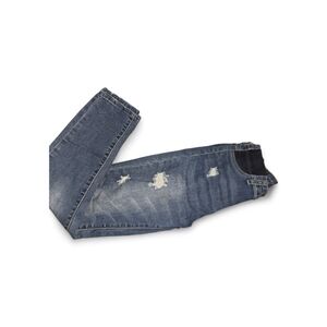 Maternity Stylish Blue Distressed Jeans